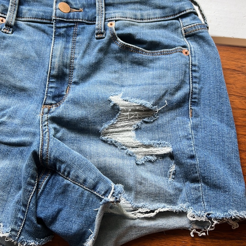 Universal Thread Distressed High Rise Short - Picture 3 of 5